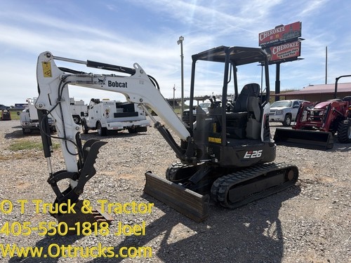 2022 bobcat e26 mini excavator - bobcat,