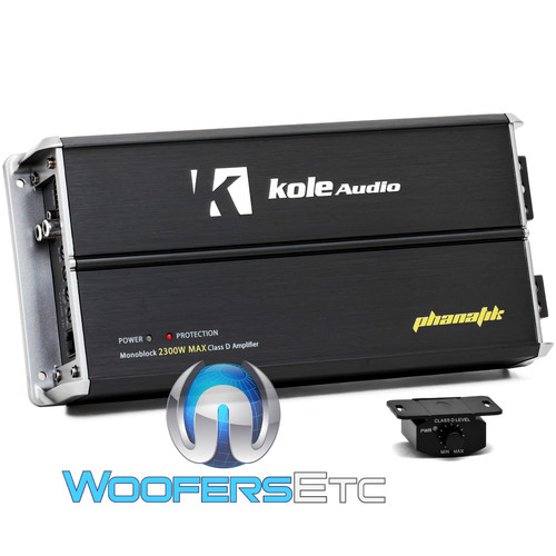 Kole audio kp2300 monoblock - kole, kp2300.1d