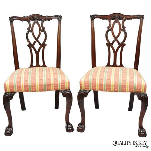 Vintage chippendale mahogany - chippendale,