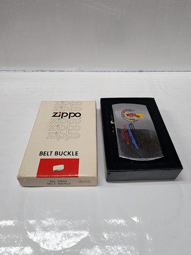 Zippo belt buckle - uss, saratoga