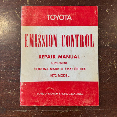 1972 toyota corona mark mx - toyota, ii