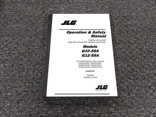 Jlg g10 55a - jlg, g10-55a