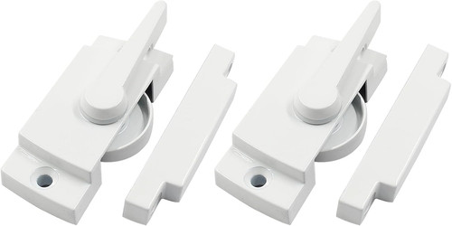 2pcs white sliding window sash - window,