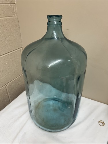 Gallon blue glass jug - blue,