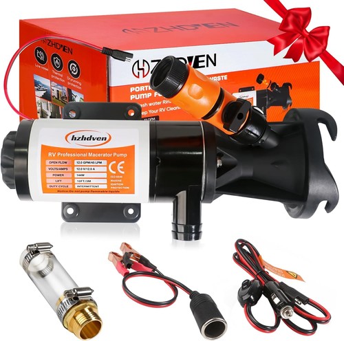 Macerator pump 12v portable - rv, 12v,portable
