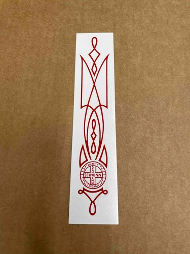Schwinn bicycle red - schwinn, script