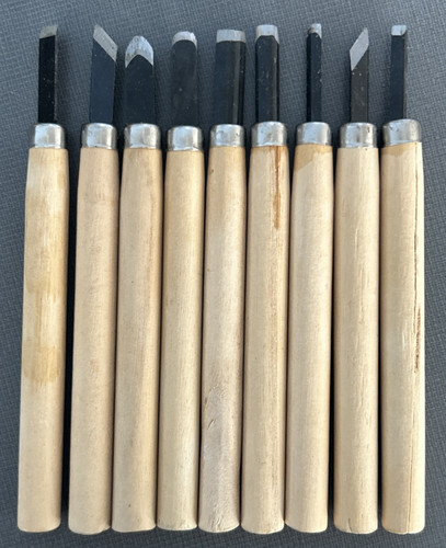 Lot vintage wood carving - wood,