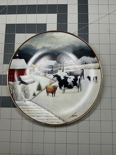 Lowell herrero cows - cows, winter