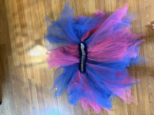 Pink blue adult women tutu - blue,