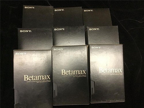 Betamax used sony dynamicron - betamax,