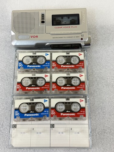 Sony microcassette tape - microcassette,