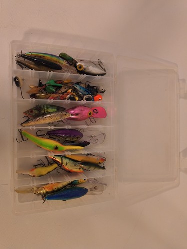 Vintage fishing lures - vintage, tackle