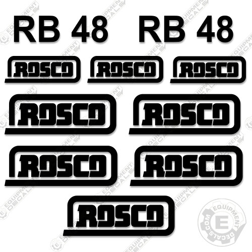 Fits rosco rb48 - rosco, decal