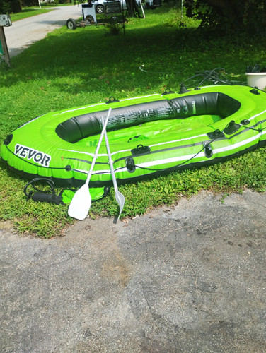 Vevor green inflatable raft - vevor,
