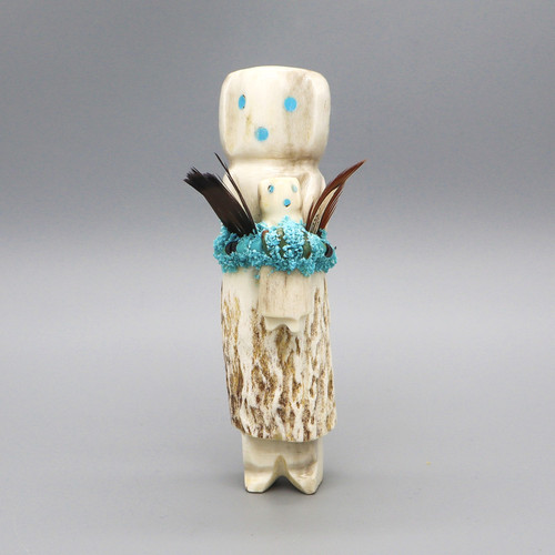 Zuni large antler - antler, doll