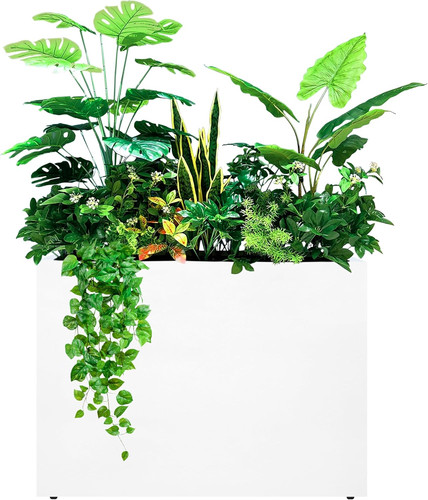 Planter box metal tall outdoor - tall,