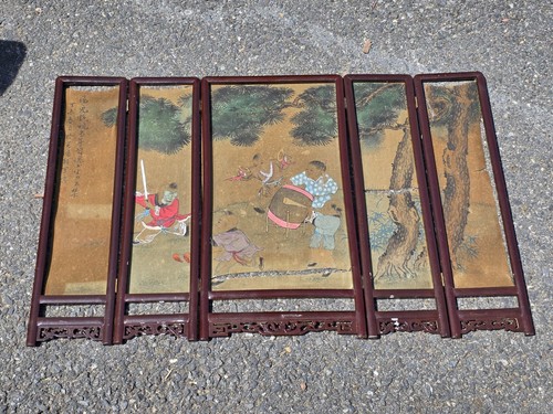 Antique asian black lacquer - antique, 5