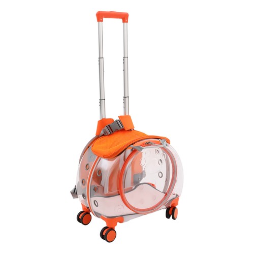 Wheels transparent trolley - 4,