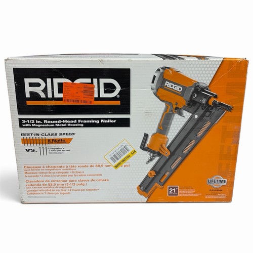 Ridgid r350rhf pneumatic - pneumatic, 21°