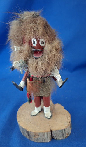 Bear kachina signed 1994 - bear,