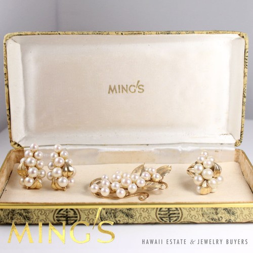 Ming hawaii pearl cluster - hawaii,