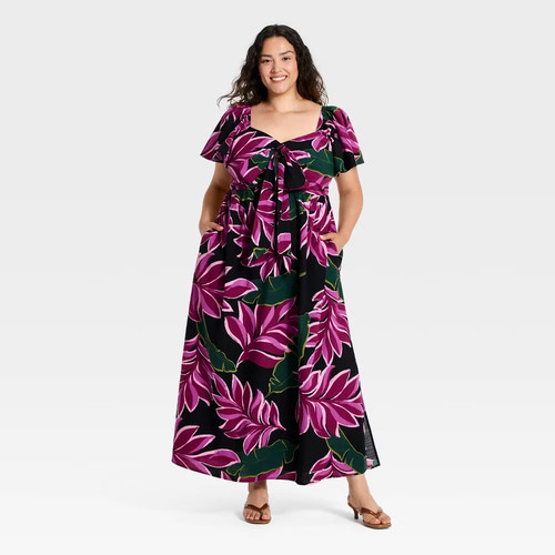 Women plus flutter short - plus,
