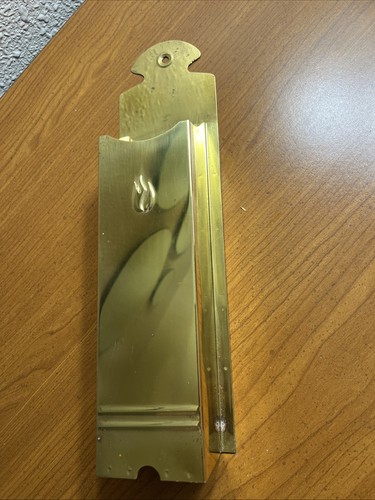 Vintage brass fireplace match - vintage,