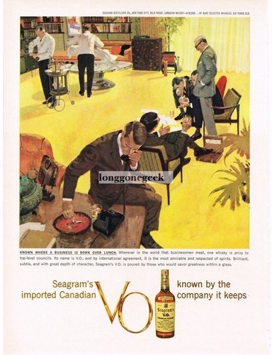 1959 seagram whiskey - seagram's,