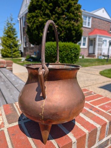Antique copper and - and, wrought