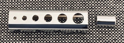 Chrome aluminum parking brake - chrome,