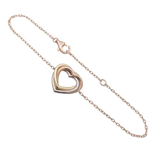 Cartier trinity heart bracelet - trinity,