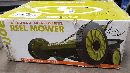 Sun joe manual quad wheel - joe, 18"