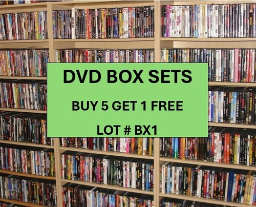 Dvd box sets pick - $5, &