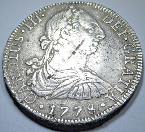 1778 spanish mexico 8 - xf-au,