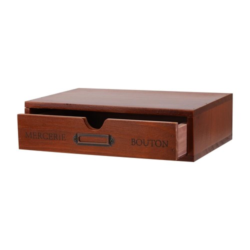 Brown wooden desktop - desktop, organizer