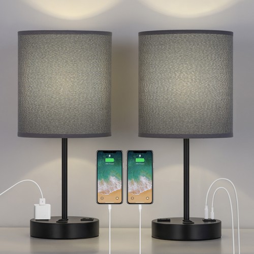 Usb table lamp bedside lamps - usb,