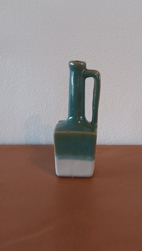 Ceramic square jug blue - ceramic,