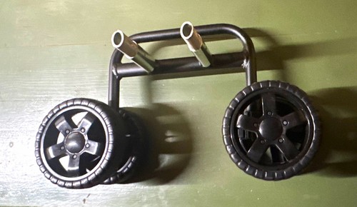 Black wheel kayak - 2-wheel, canoe