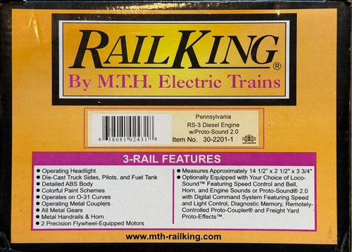 New mth rail king - mth,