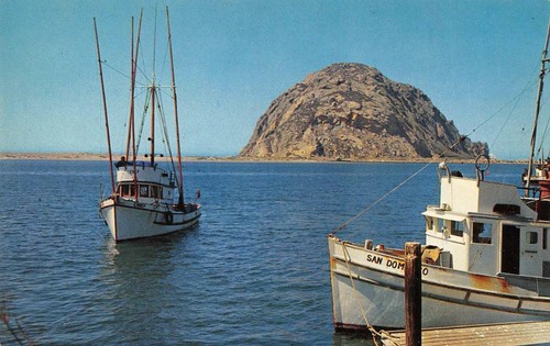 Morro bay rock - morro, bay,