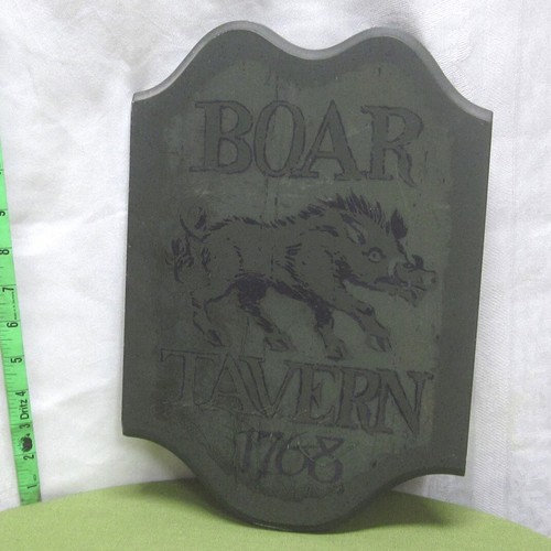 Boar tavern vtg 1970 - boar,
