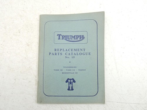Original 1959 triumph parts - 1959,