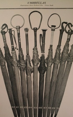 Umbrellas gothic pens 1931 - pens,