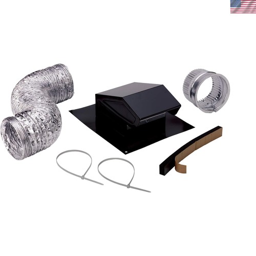 Roof vent kit black - vent, kit,