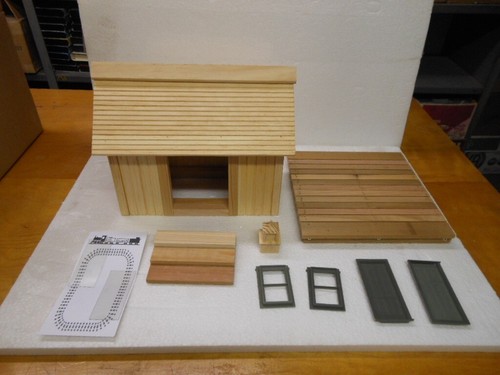 Scale cabin shed 100 cedar - g-scale, cabin/shed
