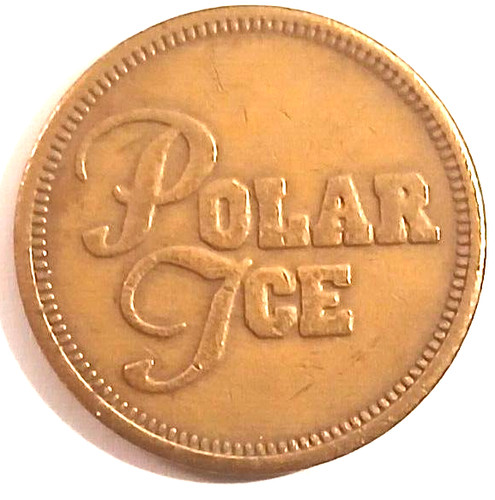 Vintage polar ice vending - ice,