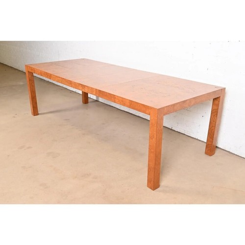 Milo baughman style burl wood - baughman,