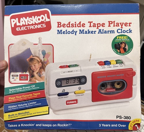 Vtg playskool bedside tape - bedside,