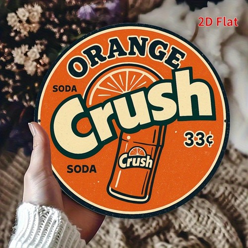 Flat vintage orange crush - [2d,