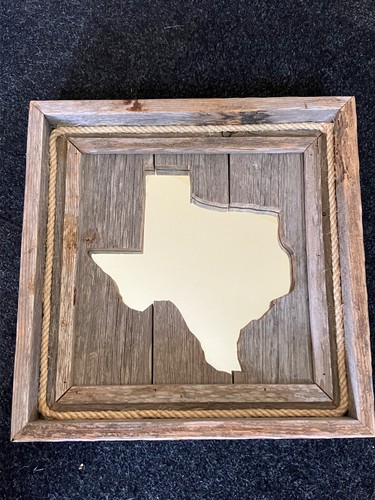 Rustic wall mirror reclaimed - mirror,